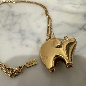 Kate Spade Elephant Necklace